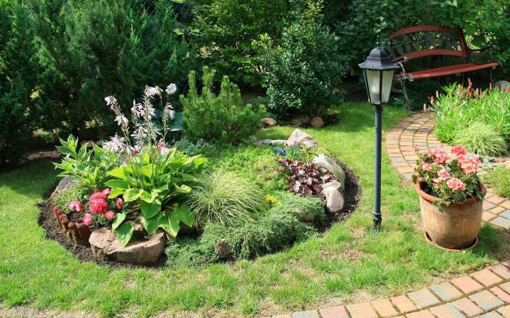 Jardin bassin Billom